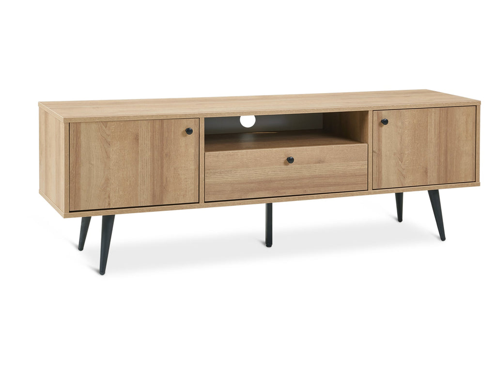 Carson 1.6m Entertainment Unit - Oak