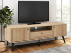 Carson 1.6m Entertainment Unit - Oak