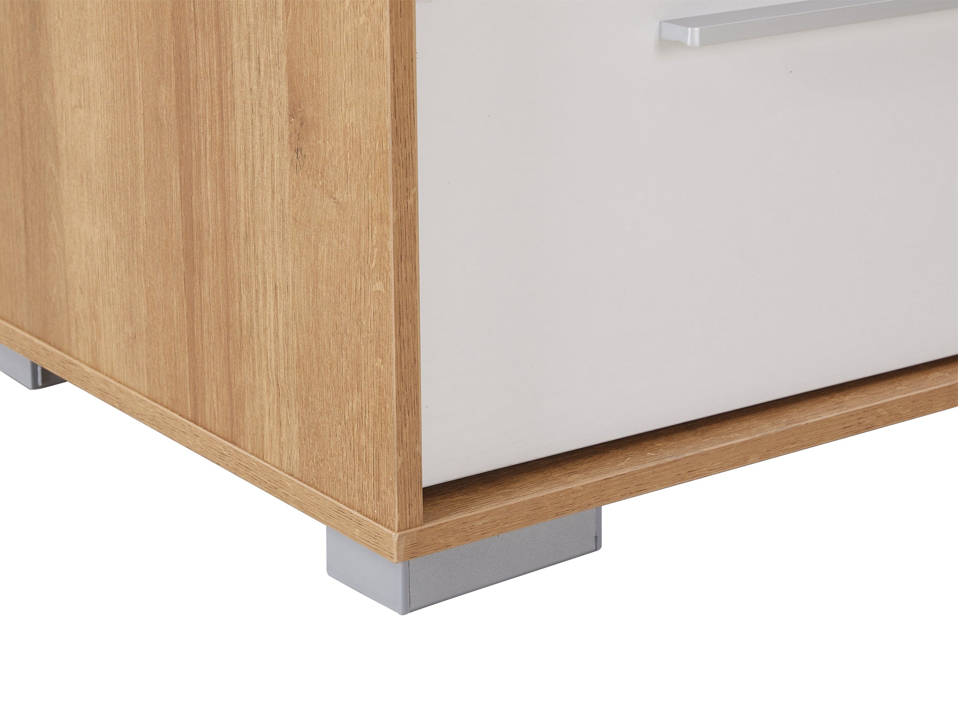 KAWEKA Wooden Bedside Table - Oak