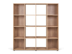Chad Wooden Bookshelf - Oak