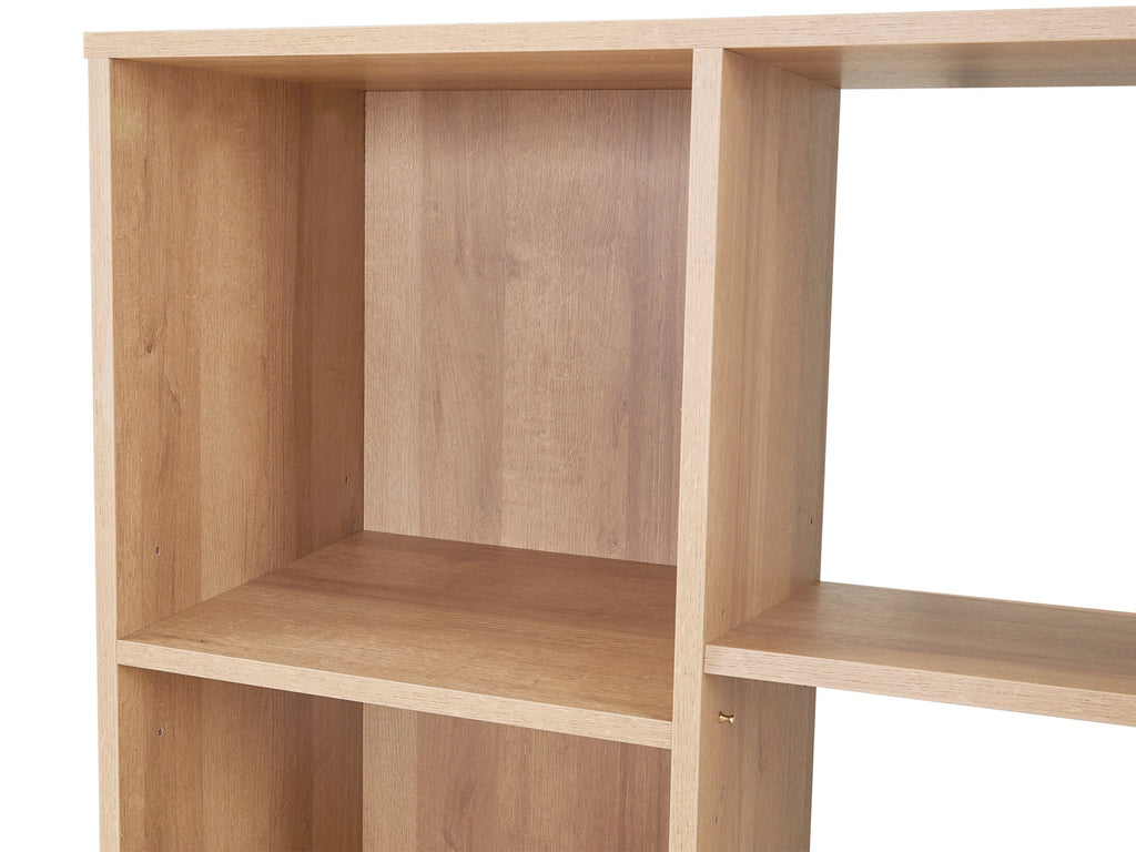 Chad Wooden Bookshelf - Oak