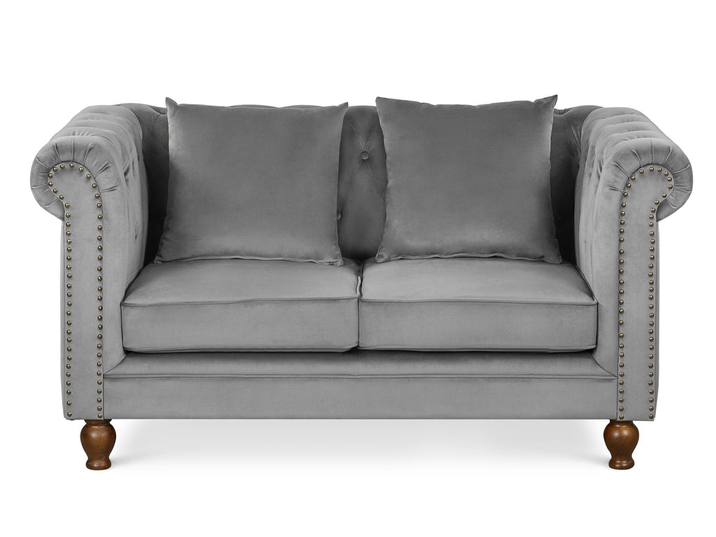 Vagas 2 Seater Sofa - Grey