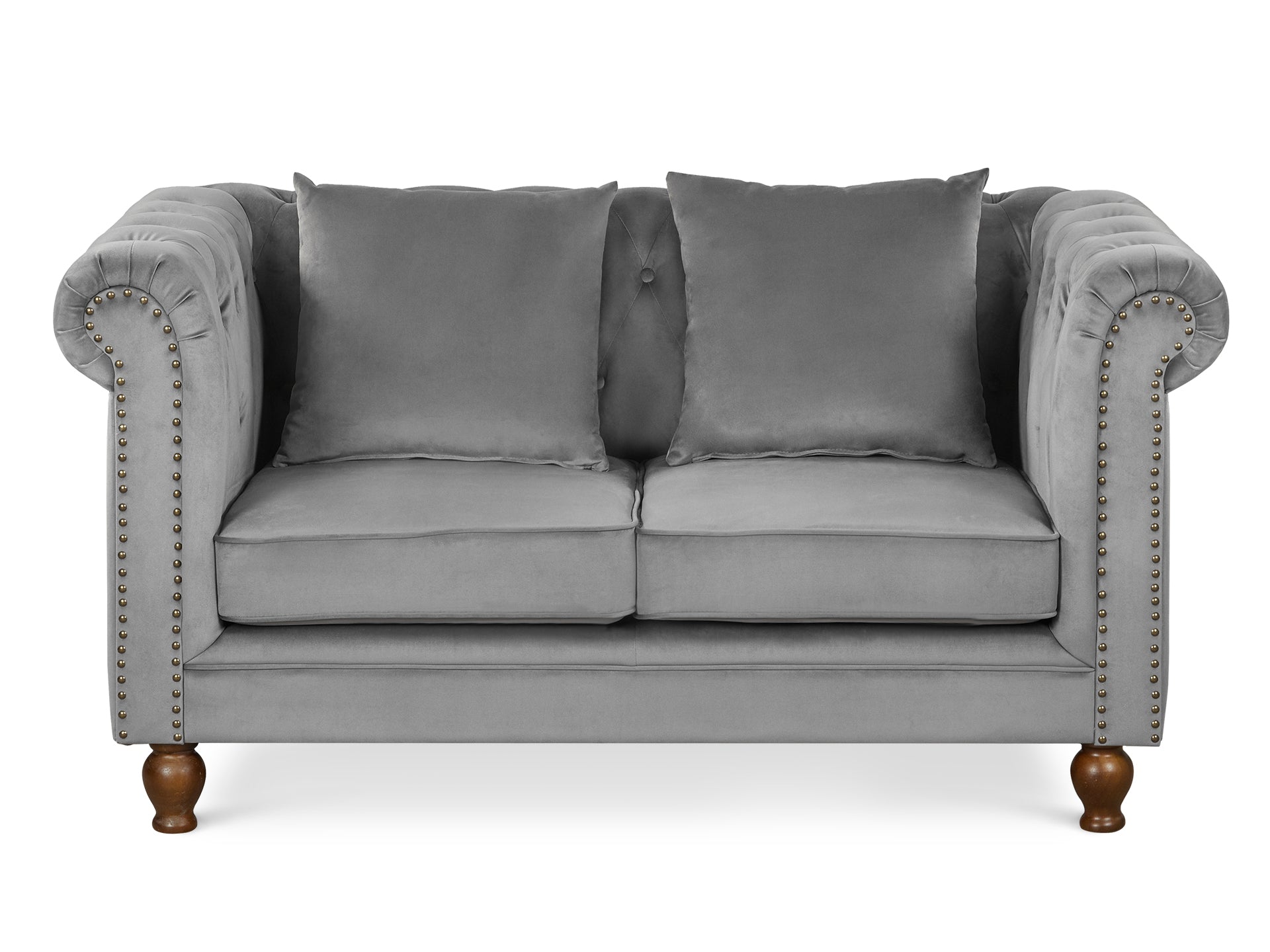 Vagas 2 Seater Sofa - Grey