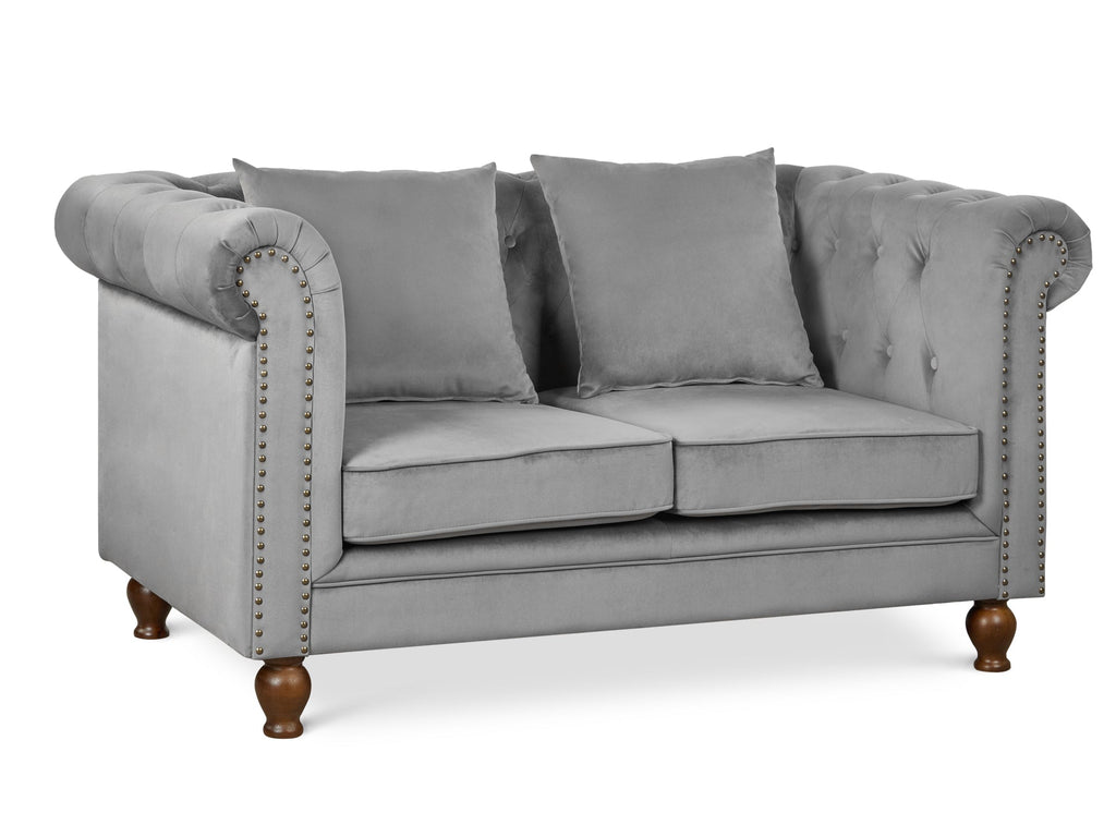 Vagas 2 Seater Sofa - Grey