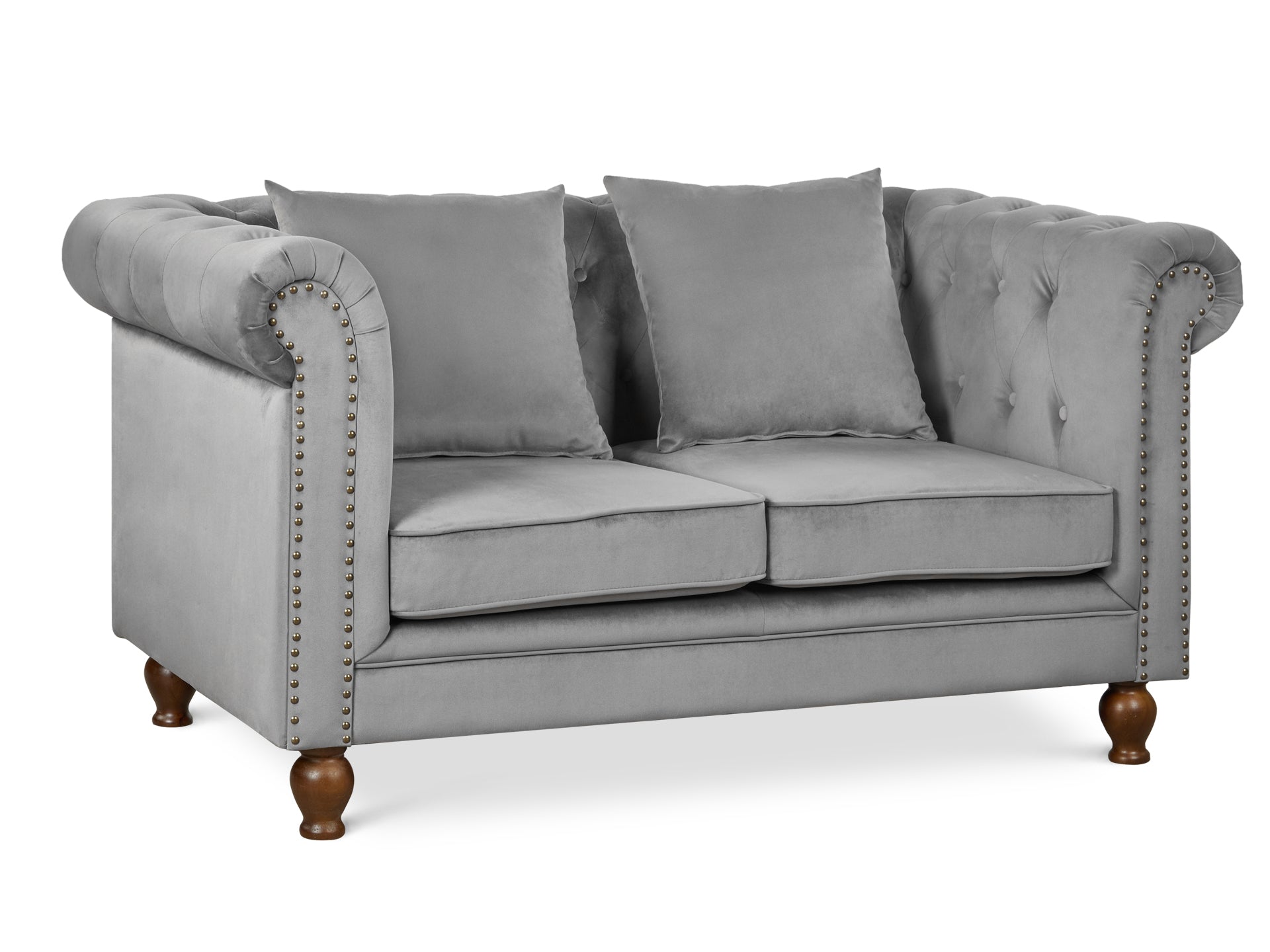 Vagas 2 Seater Sofa - Grey