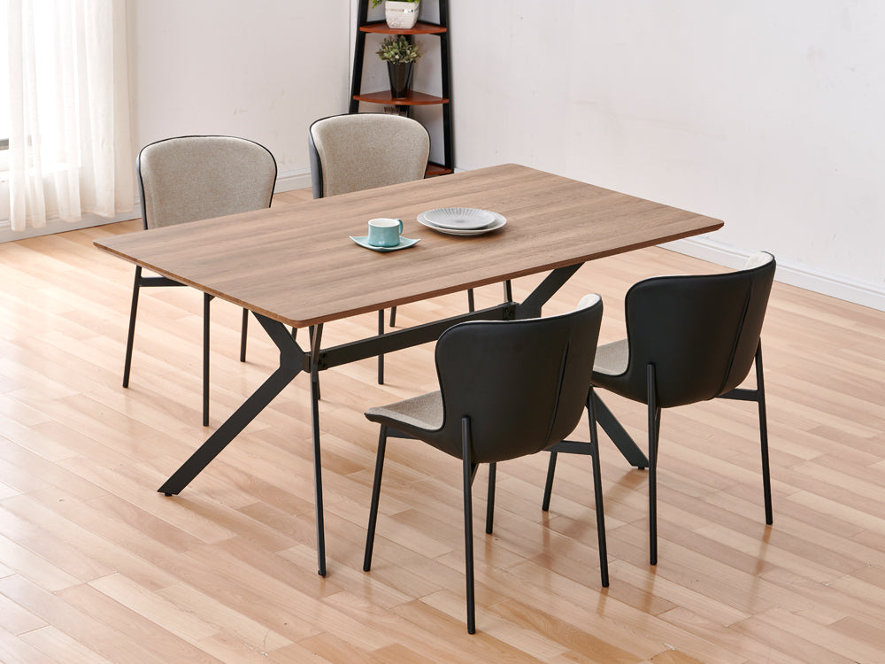 NAOMI 4PCS Dining Chair - BEIGE