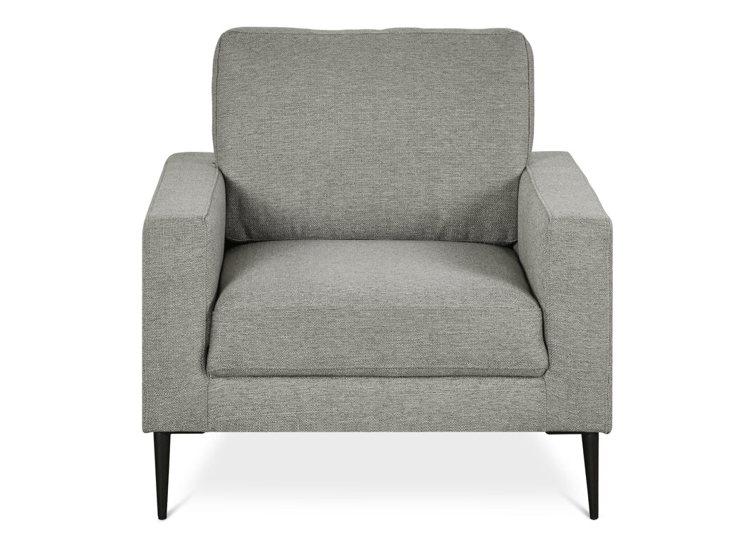 Toronto Occasional Fabric Chair - Light Grey