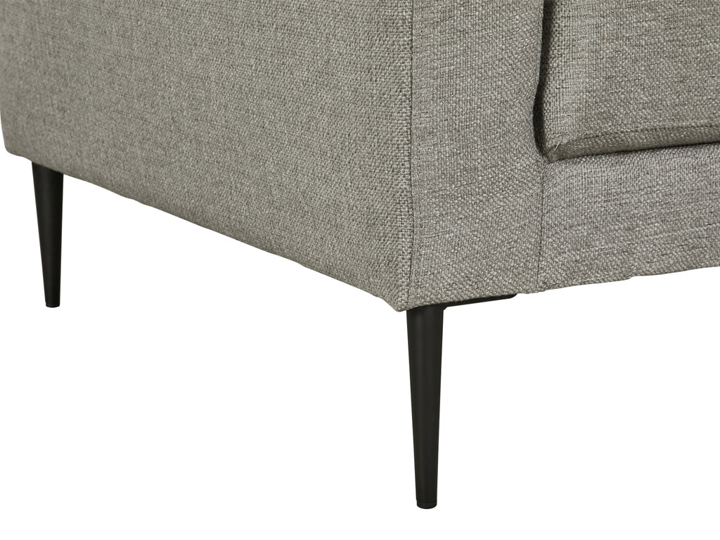 Toronto Occasional Fabric Chair - Light Grey