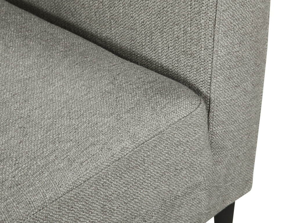 Toronto Occasional Fabric Chair - Light Grey