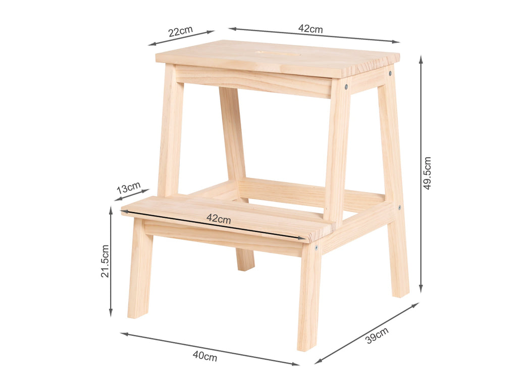 VAN Wooden Step Stool - Oak
