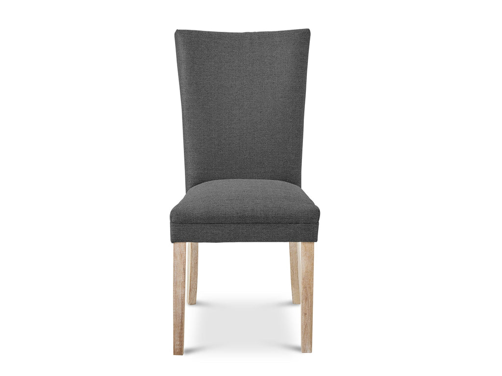 Grace 4 Piece Upholstered Dining Chair - Dark Grey