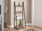 ONEGA 4 Tier Ladder Shelf - Oak