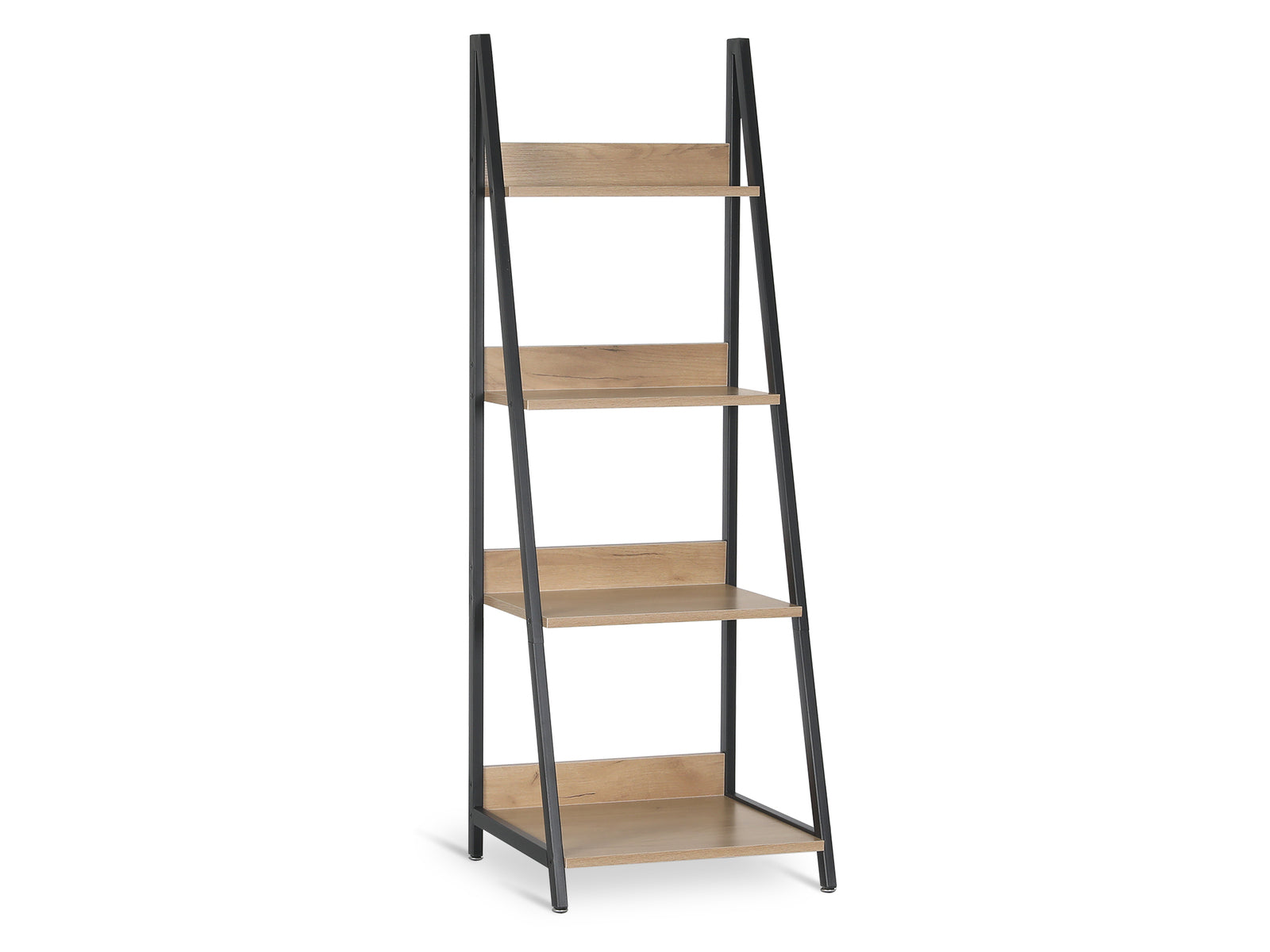 ONEGA 4 Tier Ladder Shelf - Oak