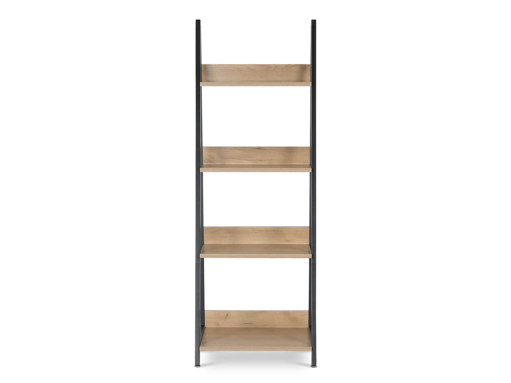 ONEGA 4 Tier Ladder Shelf - Oak