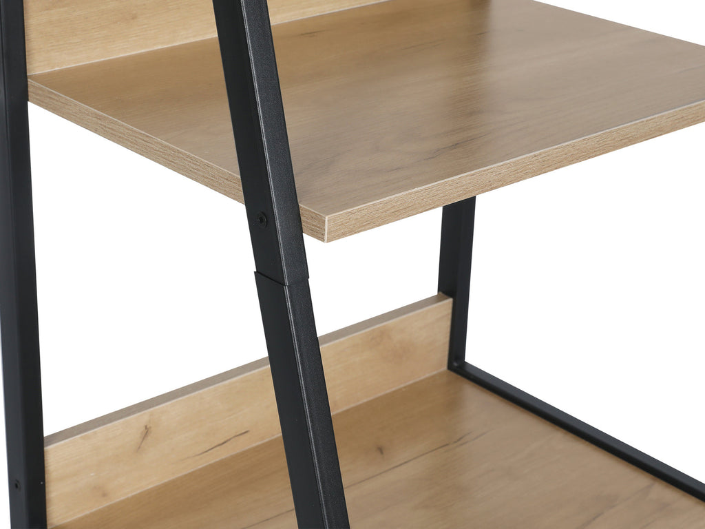 ONEGA 4 Tier Ladder Shelf - Oak