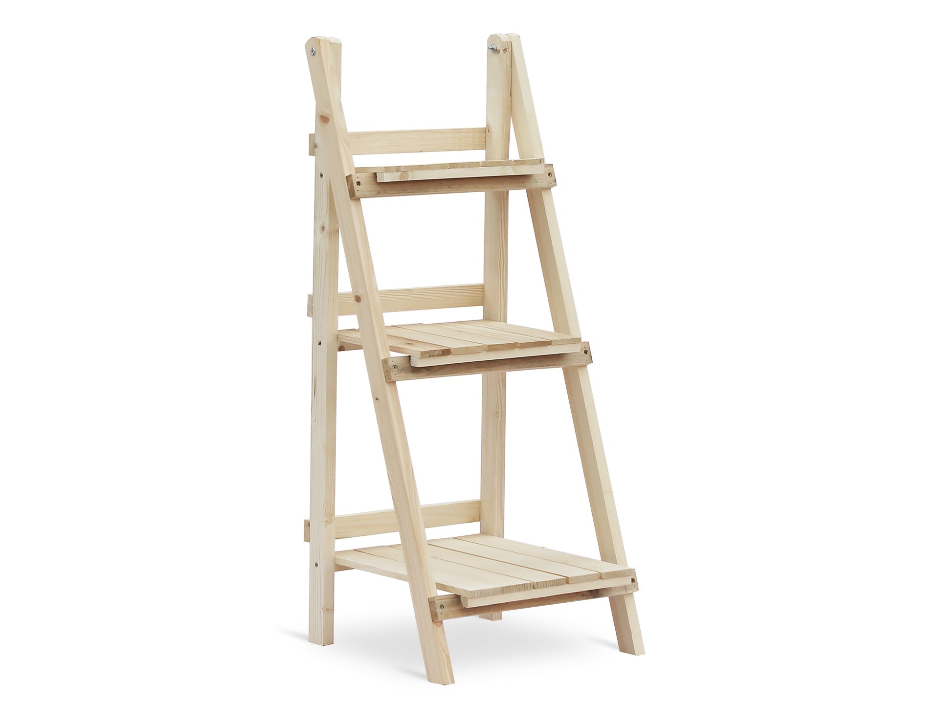 Balaton Ladder Planter Stand 40cm - Oak