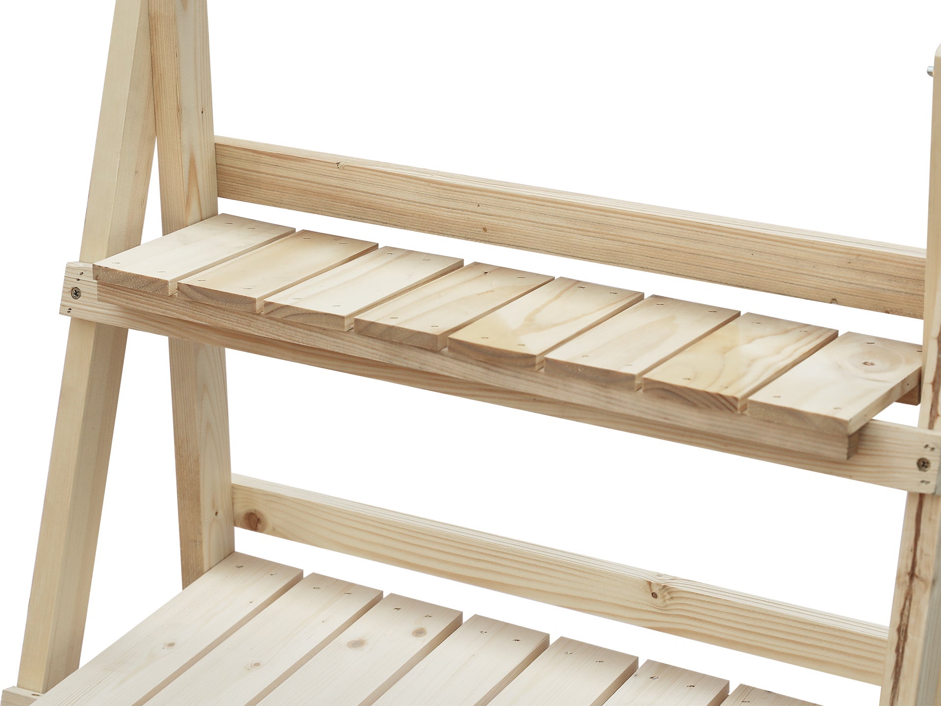 Balaton Ladder Planter Stand 60cm - Oak