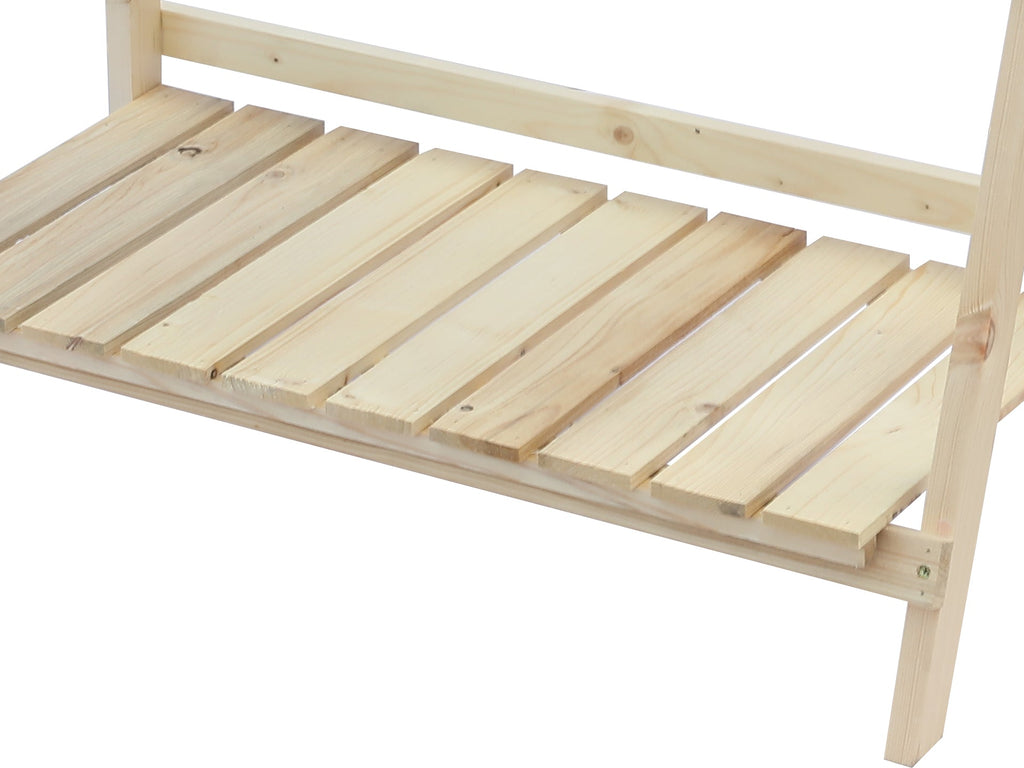 Balaton Ladder Planter Stand 100cm - Oak