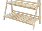 Balaton Ladder Planter Stand 100cm - Oak