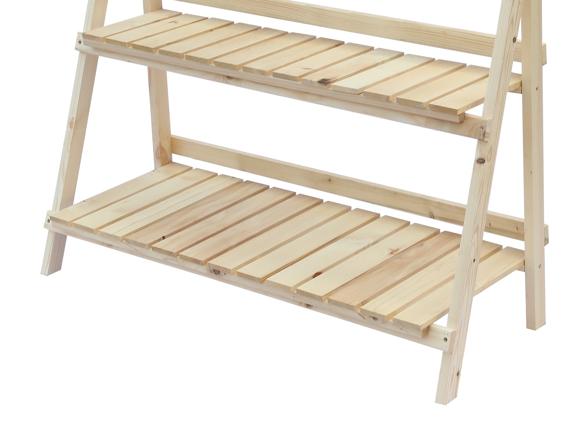 Balaton Ladder Planter Stand 100cm - Oak