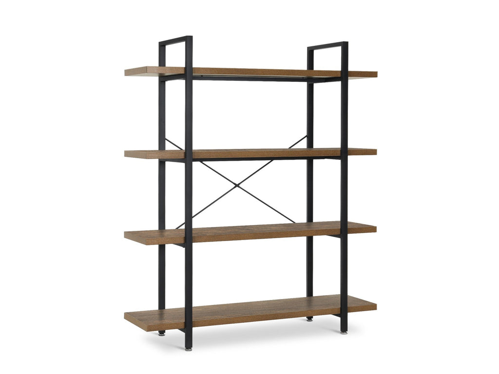 Assal 4 Tier Bookshelf - Oak