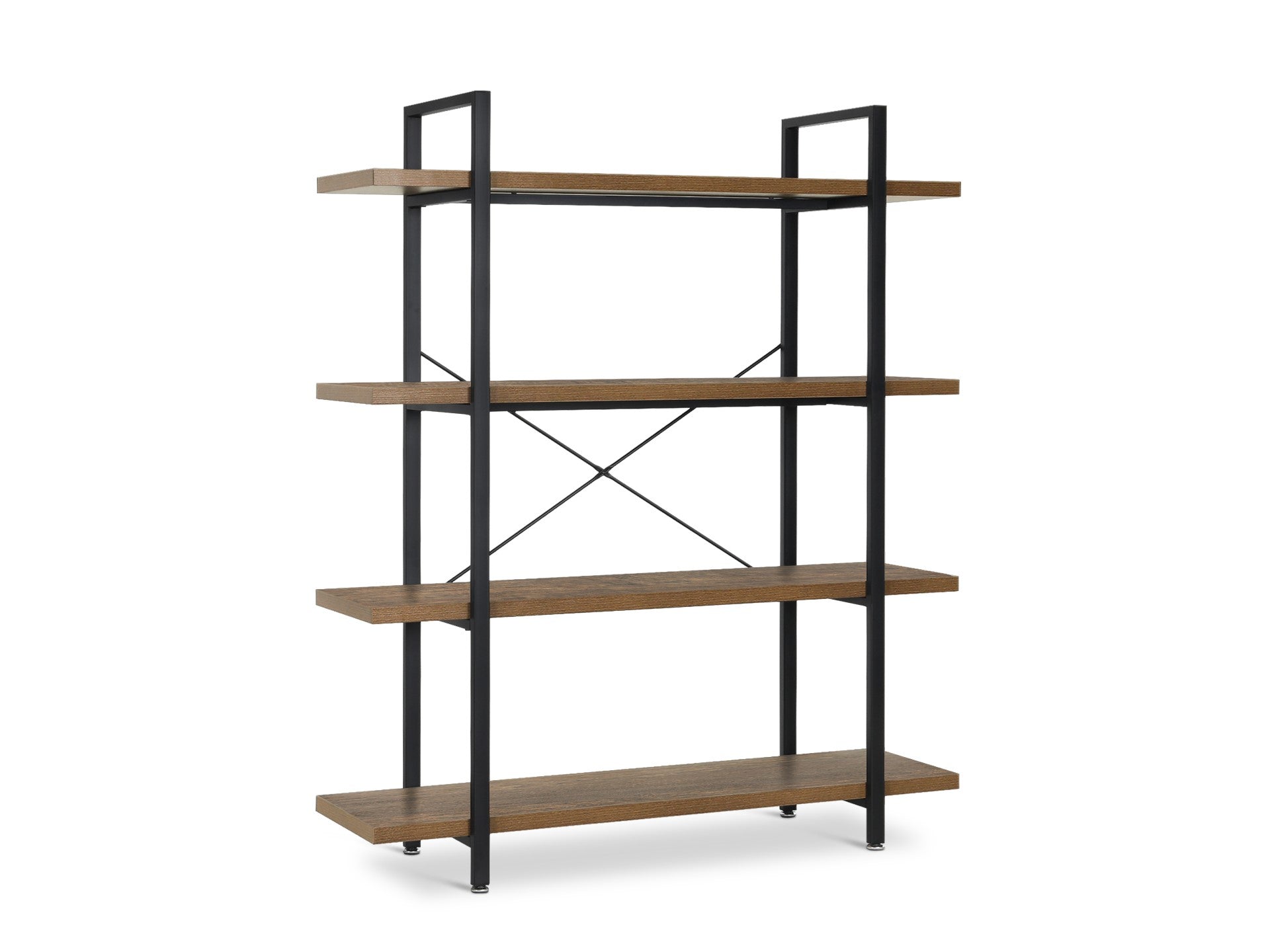 Assal 4 Tier Bookshelf - Oak