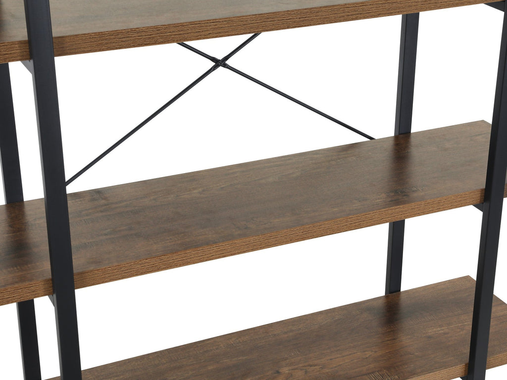 Assal 4 Tier Bookshelf - Oak