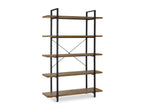 ASSAL 5 Tier Bookshelf - Oak