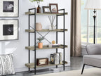 Rudolf 4 Tier Bookshelf - Oak