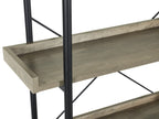 Rudolf 4 Tier Bookshelf - Oak