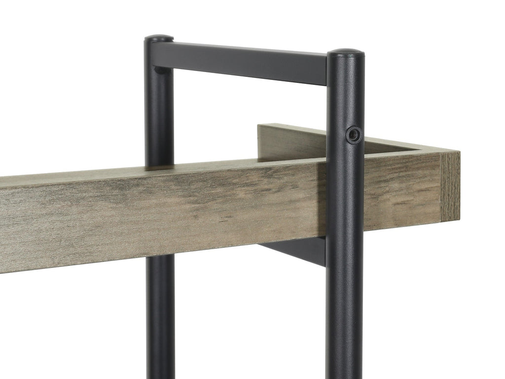 Rudolf 4 Tier Bookshelf - Oak