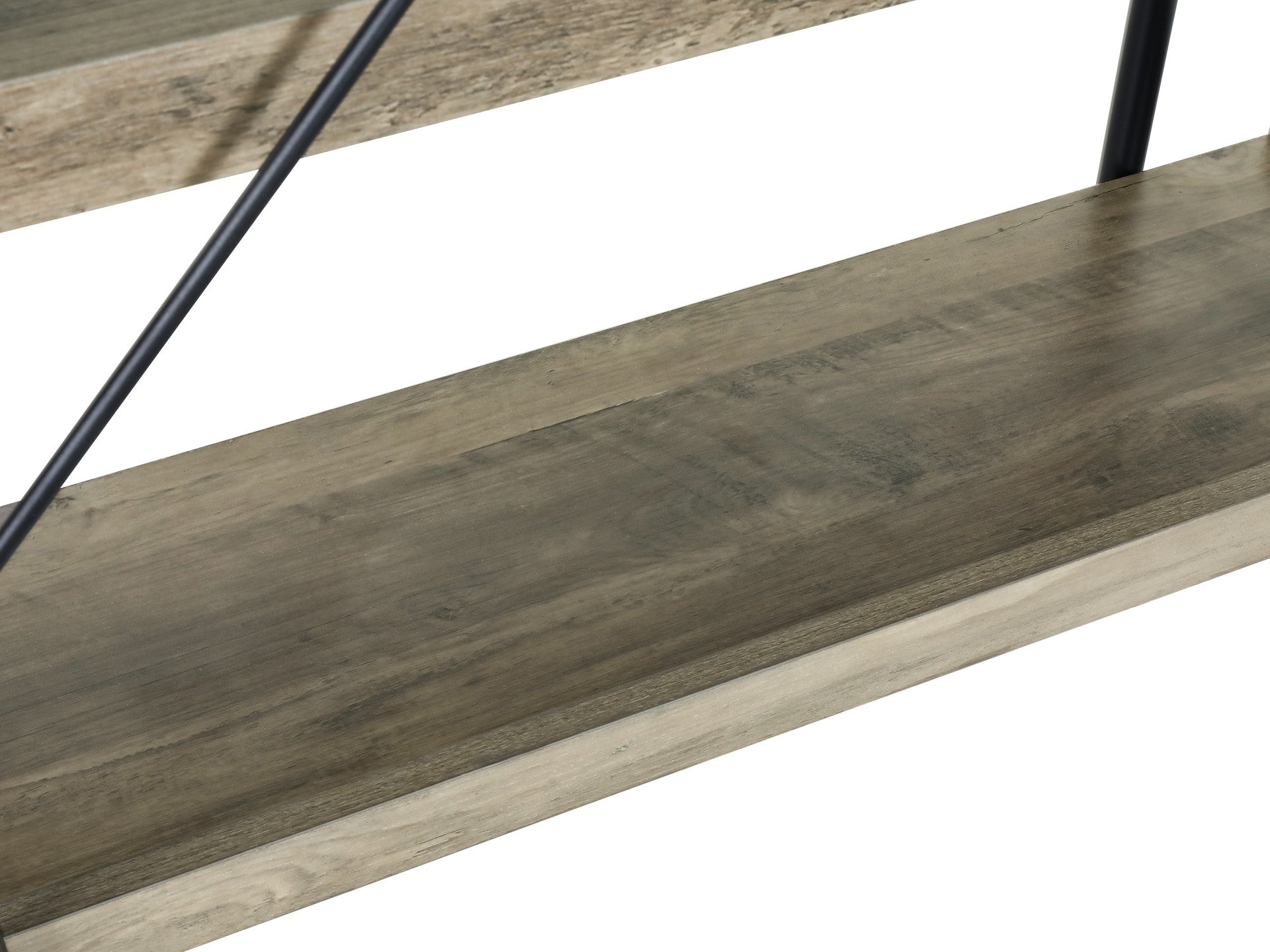 Rudolf 4 Tier Bookshelf - Oak