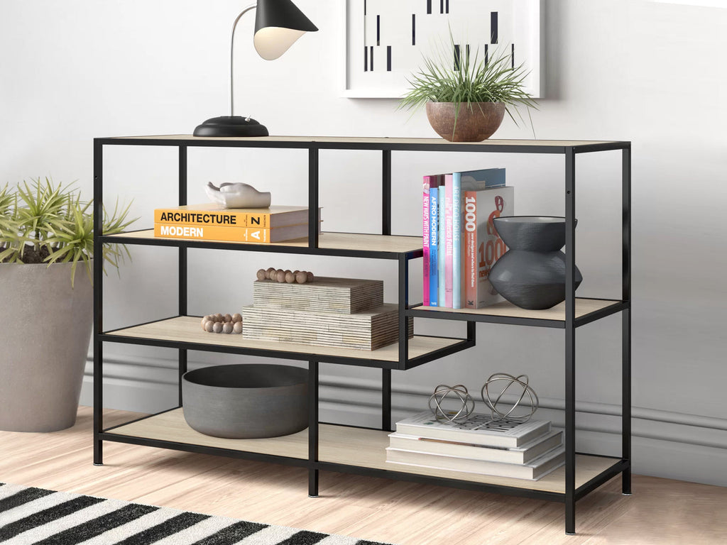 Towada Wooden Plant Stand Shelf - Oak