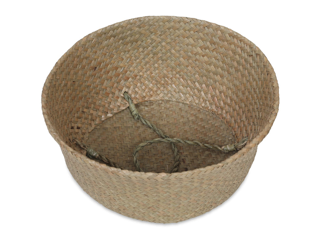 Seagrass Woven Basket Belly Basket - Set of 2 - S/M