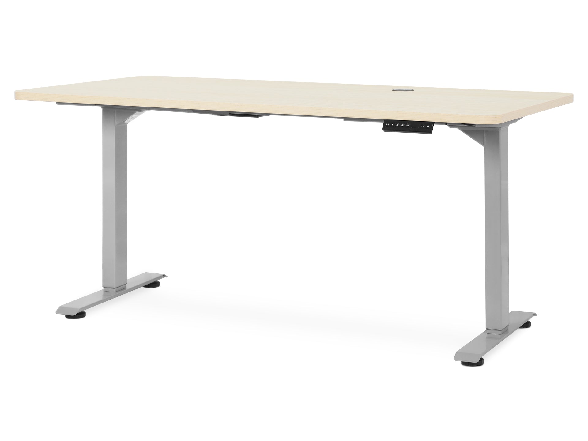 BENNIE 160CM Dual Motor Electric Standing Desk - Beige
