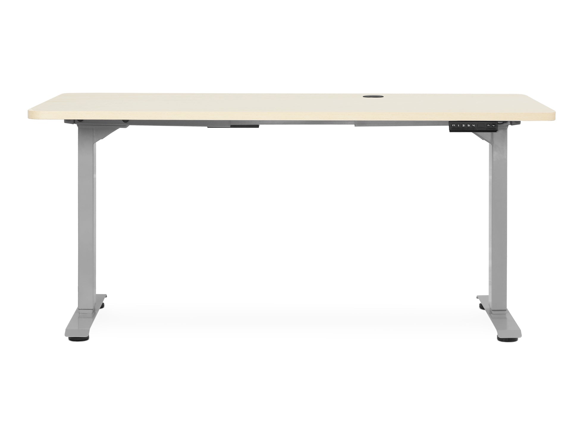 BENNIE 160CM Dual Motor Electric Standing Desk - Beige