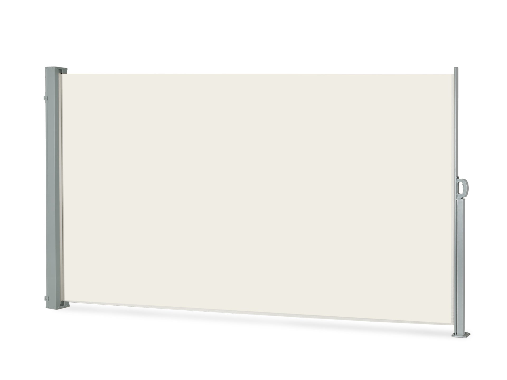 Toughout 1.6m x 3m Retractable Side Awning Screen Shade - Beige