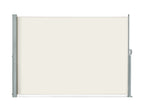 Toughout 1.8m x 3m Retractable Side Awning Screen Shade - Beige