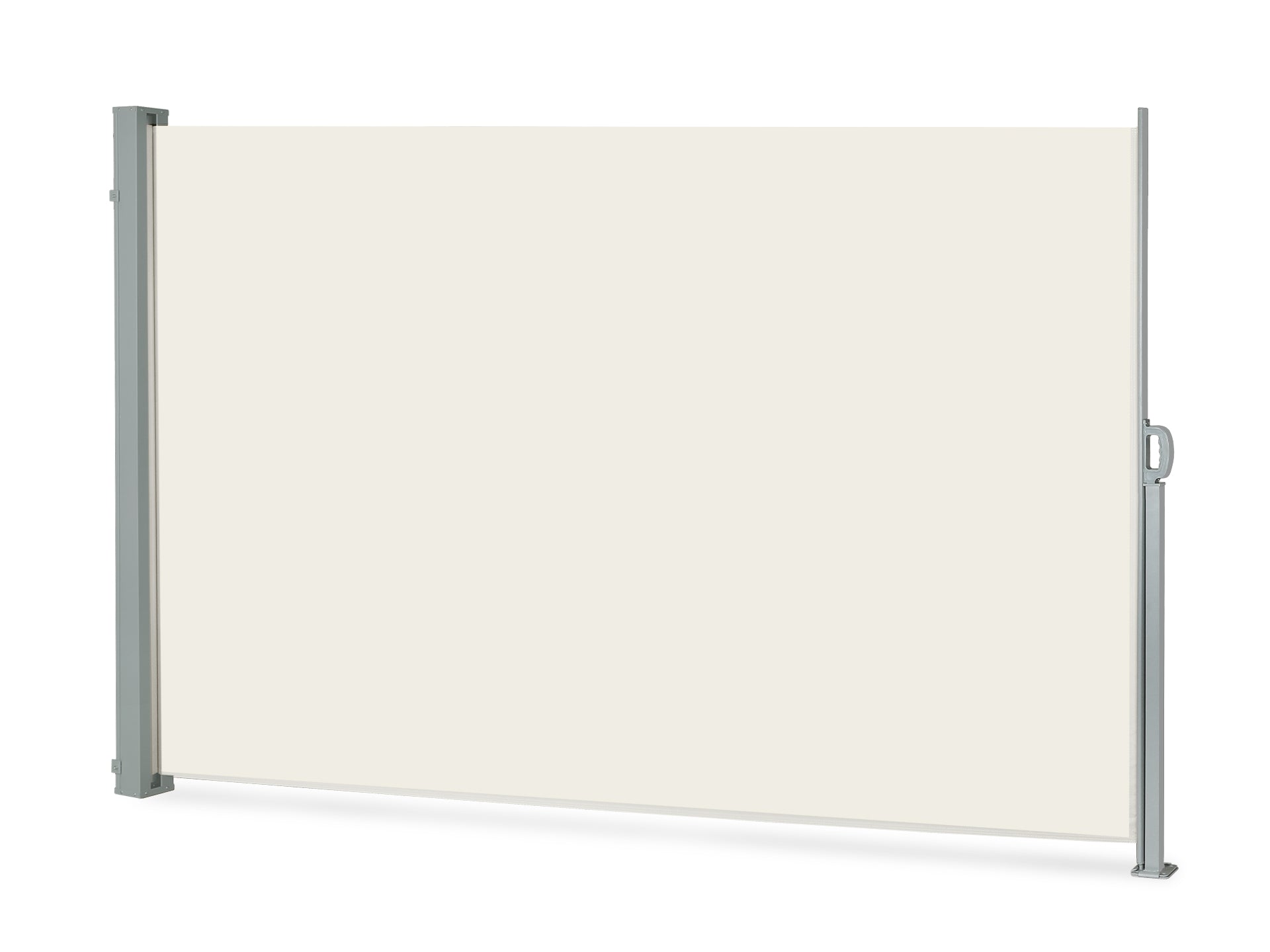 Toughout 1.8m x 3m Retractable Side Awning Screen Shade - Beige