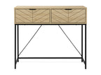Crovo Wooden Console Table - Natural
