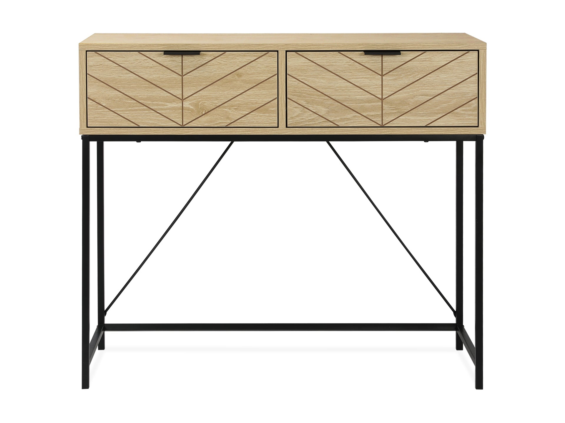 Crovo Wooden Console Table - Natural