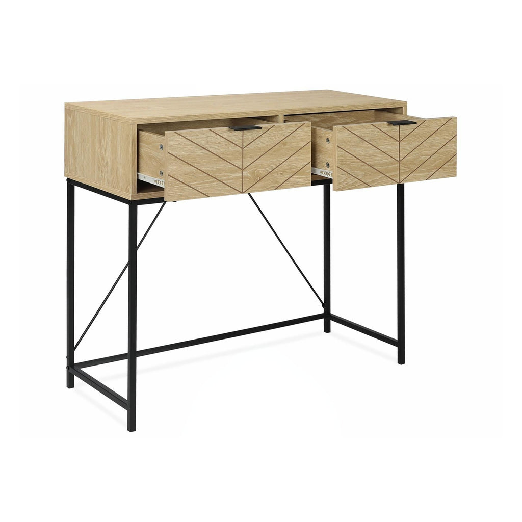 Crovo Wooden Console Table - Natural