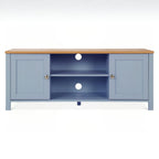 Atlas Wooden 1.2m Entertainment Unit - Blue Grey