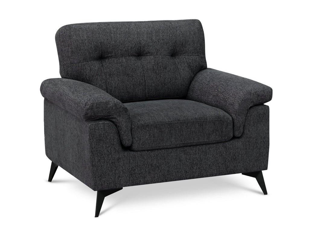 Darien Occasional Chair - Dark Grey