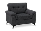 Darien Occasional Chair - Dark Grey