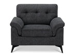 Darien Occasional Chair - Dark Grey