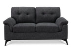 Darien 2 Seater Sofa - Dark Grey