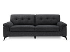 Darien 3 Seater Sofa - Dark Grey