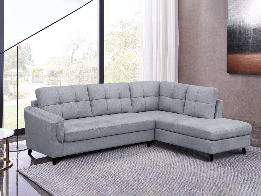 Parkham Corner Sofa - Light Grey