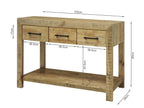 Argento Solid Wood Console Table - Delhi